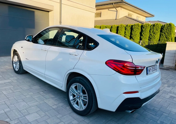 BMW X4 cena 139000 przebieg: 53205, rok produkcji 2018 z Warszawa małe 56